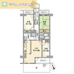 第五稲毛ハイツの物件間取画像